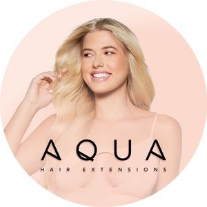 Aqua hair extensions 20 inches